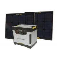 Goal Zero Yeti 1250 Solar Generator Kit w/ Solar Panels, Storage Battery