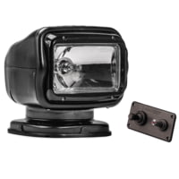 GoLight Radioray GT Series Halogen Permanent Mount Searchlight w/ Hardwired Dash Mount Remote