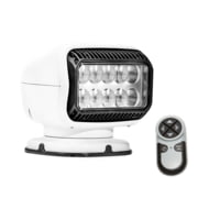 GoLight Radioray GT Series LED Permanent Mount Searchlight w/ Wireless Handheld Remote