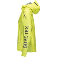 GOREWEAR CONCURVE LE4 GORE-TEX Running Jacket Sleeve Logo Women's in Lime Yellow XL Slim fit Waterproof C9546529