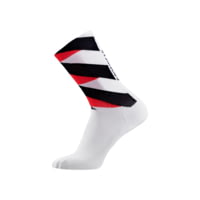 GOREWEAR Essential Signal Socks in White/Lab Red 13-14.5 Form fit 464F4D2C