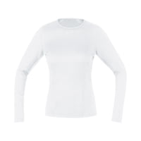 GOREWEAR Women's M Base Layer Thermo Long Sleeve Shirt in White 2XS Slim fit AC100D8E