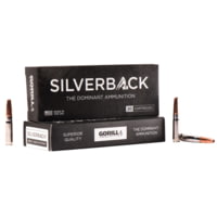 Gorilla Silverback Self Defense 300 Blackout 205 Grain Copper Solid Rifle Ammunition
