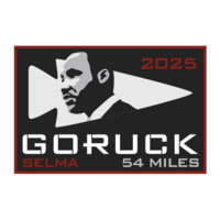 GORUCK Patch - MLK 54 Miles 2025 4A3EBDD9