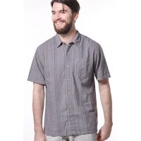 Gramicci Humboldt Organic Button Down Shirt - Men's-Charcoal Grey-X-Large