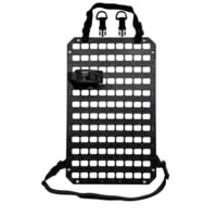 Grey Man Tactical Vehicle Seat Back Organizer w/15.25 x 25 RMP, QuickFist 3in Clamp