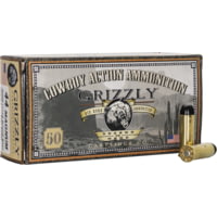 Grizzly Cartridge 44 Magnum 200 Grain Round Nose Flat Point Pistol Ammunition