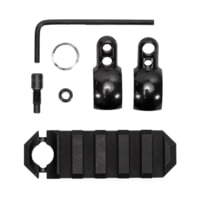 GrovTec US .675 - .725in Tube Mount Rail Barrel Band Mounted Picatinny Rail