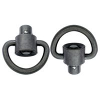 GrovTec US D-Loop Recessed Plunger Heavy Duty Push Button Swivel Set