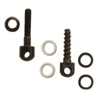 GrovTec US 0.875in Machine Screw w/Nut and 0.75in Wood Screw
