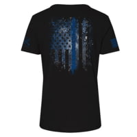 Grunt Style Blue Shield T-Shirt - Women's