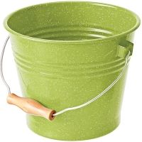 GSI Enamel 5 Quart Bucket Green