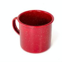 GSI Enamel Cup, 12oz, Red