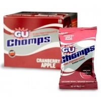 GU Chomps Cranberry Apple Energy Chews-Single