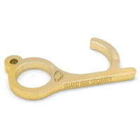 Guard Dog Security No Touch Antimicrobial Copper Alloy Keychain Handtool - Keyring for Touchless Opening Doors and Pressing Buttons