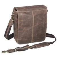 Gun Tote'n Mamas Buffalo Leather Vintage Messenger Bag