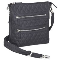 Gun Tote'n Mamas QuIlted Microfiber Cross-Body Flat Sac