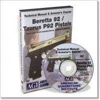 Gun Video DVD - AGI: Beretta 92/Taurus PT-92 Pistols X0073D