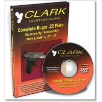 Gun Video DVD - Clark: Complete Ruger MK II .22 Disassembly/Reassembly X0114D