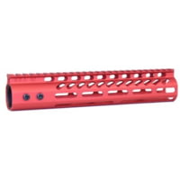 Guntec USA Ultra Lightweight Thin M-LOK System Free Floating Handguard w/ Monolithic Top Rail