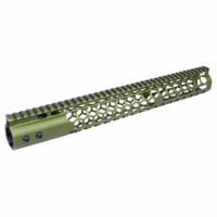 Guntec USA Air Lite Honeycomb Series M-LOK Free Floating Handguard w/Monolithic Top Rail