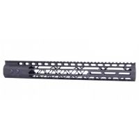 Guntec USA .308 Caliber Air Lite Series M-LOK System Free Floating Handguard w/Monolithic Top Rail
