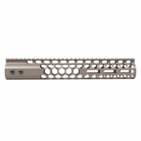 Guntec USA Air Lite Honeycomb Series M-LOK Free Floating Handguard w/Monolithic Top Rail
