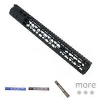 Guntec USA Airlite Series Keymod Free Floating Handguard w/Monolithic Top Rail
