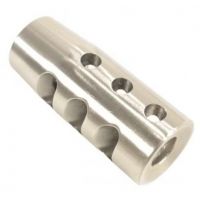 Guntec USA AR-10/LR-308 Multi Port Stainless Steel Compensator
