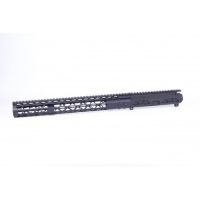 GUNTEC USA Ar 15 Airlite Series Stripped Billet Upper Receiver &amp; 15in Air Lite Series Keymod Handguard Combo Set