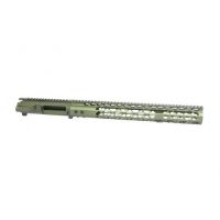 Guntec USA AR 15 Stripped Billet Upper Receiver &amp; 15in Airlite Series Keymod Handguard Combo Set