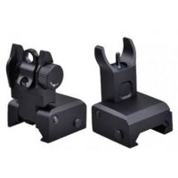 GUNTEC USA AR-15 Thin Profile Back Up Iron Sight Set