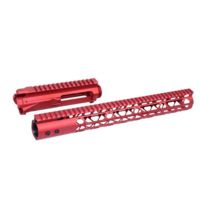 Guntec USA AR-15 Stripped Billet Upper Receiver w/15in Airlite Series M-LOK Handguard Combo Set