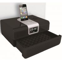 Cannon Security Products RadioVault Biometric Safe &amp; Radio / MP3 Speakers / Alarm Clock