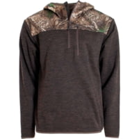 Habit Men's 1/4 Zip Hooded Fleece Pullover 1409612