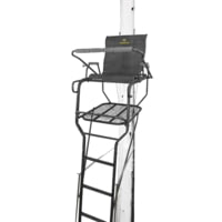 Hawk Treestands 21 Ft Sasquatch 1.5 Man Ladder w/ Hercules W/ Tip-Up