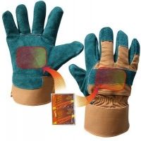 Heat Factory Medium Green Utility Glove W/Two Pockets For Heat Warmers 40157