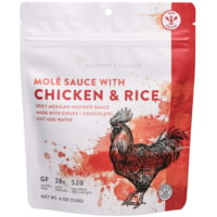 Heather's Choice Mole Sauce With Chicken And Rice Dehydrated Dinner