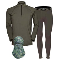 HECS Hunting High Performance Hunting Base Layer 3 Piece System - Men's