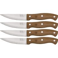 Hen &amp; Rooster 4 pc Jumbo Steak Knife Set