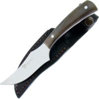 Hen &amp; Rooster Skinner Buffalo Horn Fixed Blade Knife