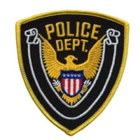 HERO'S PRIDE POLICE DEPT Eagle w/ Blank Scroll