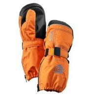 Hestra Baby Zip Long Mitts - Kid's-4-Light Orange
