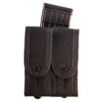 High Speed Gear Duty Double Taco Covered Pistol Pouch w/ Rifle U-Mount