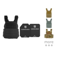 HighCom Armor RAK-ACAP Series Rifle Armor Kit Plate Carrier w/Guardian AR1000 Steel Plates