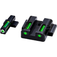 HiViz LiteWave H3 Tritium, Litepipe Pistol Day and Night Sight Set