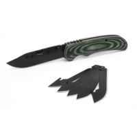 HME Products Stainless Steel Scalpel Skinning Knife w/5 Replacement Blades