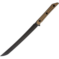 Hoback Knives Hoback s Kwaichete /Coyote 12.00 in 154CM Stainless Steel Fixed Blade Knife