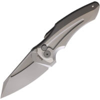 Hoback Knives Sumo Button Lock Light 3.25 in Stainless Steel Folding Knife