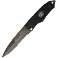 Hoffner Knives Hand Spear Black Blade Fixed Blade Knife